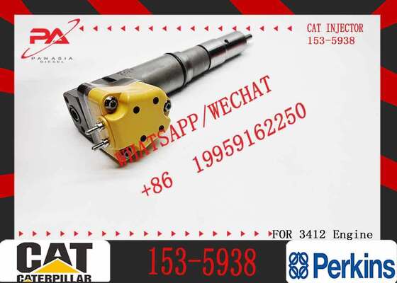 New 174-7526 174-7528 179-6020 153-5938 Common Rail Injector for 3412 Excavator 3412E/5110B Diesel Fuel Injecto Condition New