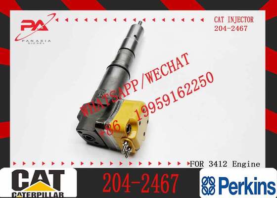 Construction Machinery Parts 198-6877 204-2467 232-1170 232-1175 Excavator Injector 3412E Engine Diesel Fuel Injector 174-7527