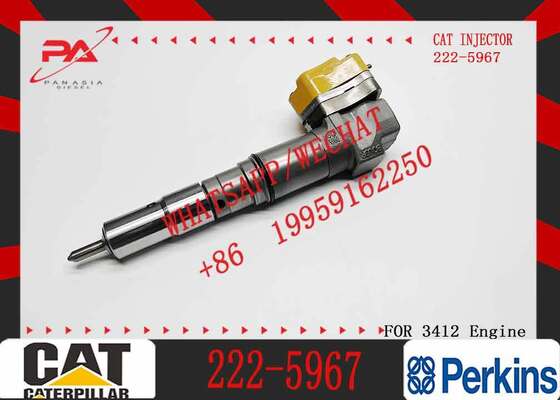 KJC Excavator Parts Engine 3408 3412 Fuel Injector 4CR01974 169-7408 174-7527 222-5967 20R-0760 for Construction Machinery