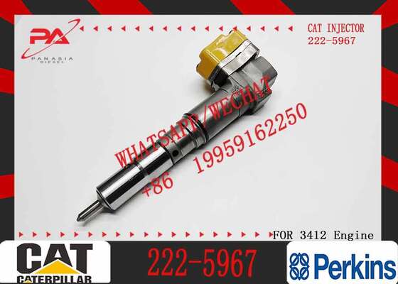 KJC Excavator Parts Engine 3408 3412 Fuel Injector 4CR01974 169-7408 174-7527 222-5967 20R-0760 for Construction Machinery