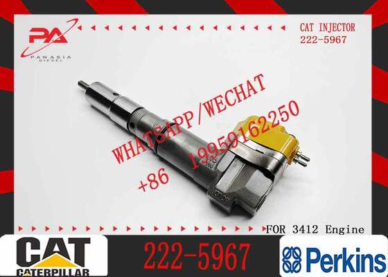 KJC Excavator Parts Engine 3408 3412 Fuel Injector 4CR01974 169-7408 174-7527 222-5967 20R-0760 for Construction Machinery