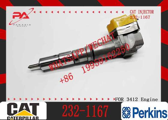 High Quality New Diesel Common Rail Fuel Injector 232-1166 232-1167 20R-5392 232-1168 Engine Parts for 3412