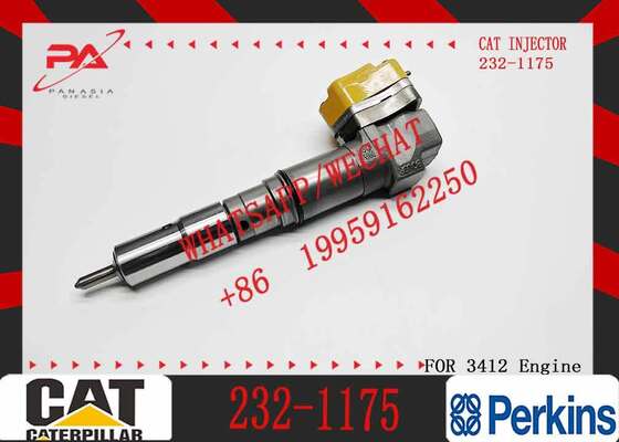 HEUI Fuel Injector 232-1175 20R-0758 10R-1265 for C-aterpillar CAT Engine 3412E 3408E Dozer D9R Quarry Truck 775D AD45
