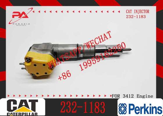 High-quality diesel Engine Fuel Injectors 174-7526, 232-1183, 174-7528, Compatible with C-aterpillar 3412E, Durable and Precise.