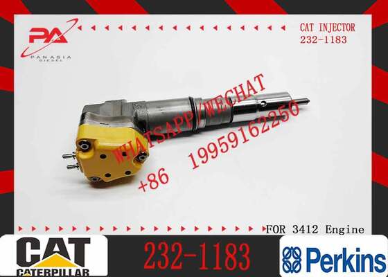 High-quality diesel Engine Fuel Injectors 174-7526, 232-1183, 174-7528, Compatible with C-aterpillar 3412E, Durable and Precise.