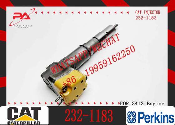 High-quality diesel Engine Fuel Injectors 174-7526, 232-1183, 174-7528, Compatible with C-aterpillar 3412E, Durable and Precise.