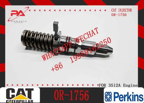 3512A Diesel Engine Parts Fuel Injector0R-1758 0R-1756 2W-5201 6I-4357for CAT C-aterpillar Construction Machinery
