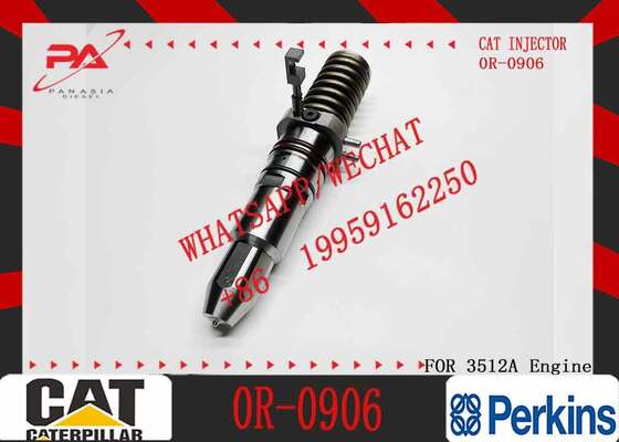 4P-9075 4P9075 Common Rail Fuel Injector 0R-3051 0R-0906 Diesel Injection Valves for CAT 3512 3516 3508