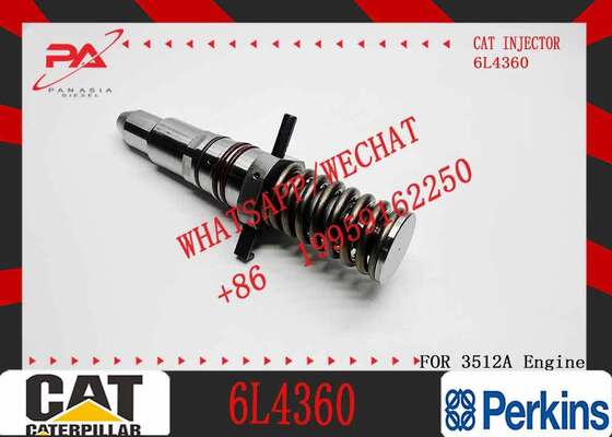 3512 E3512 Engine Fuel Injector Assembly 4P9077 7C4148 6L4357 6L4355 6L4360 9Y3773