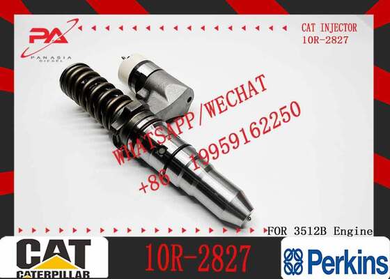 Common Rail Fuel Injector 249-0746 10R-2826 10R-2827 for CAT 3512B Injector for C-aterpillar Machinery Diesel Engine Parts