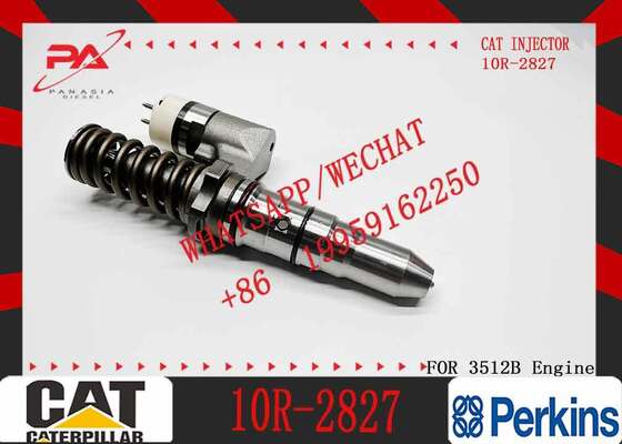 Common Rail Fuel Injector 249-0746 10R-2826 10R-2827 for CAT 3512B Injector for C-aterpillar Machinery Diesel Engine Parts