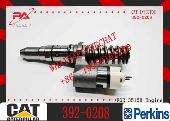 Diesel Common Rail Diesel Fuel Injector 392-0208 386-1760 20R-1272 for C-aterpillar CAT 3508B 3512B Diesel Engine