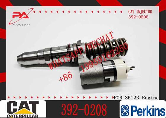 Diesel Common Rail Diesel Fuel Injector 392-0208 386-1760 20R-1272 for C-aterpillar CAT 3508B 3512B Diesel Engine