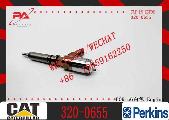 Affordable Excavator Engine Spare Parts Diesel Fuel Injector 320-0690 320-0677 321-3600 320-0655 10R-7675 for C6.6 Diesel Engine