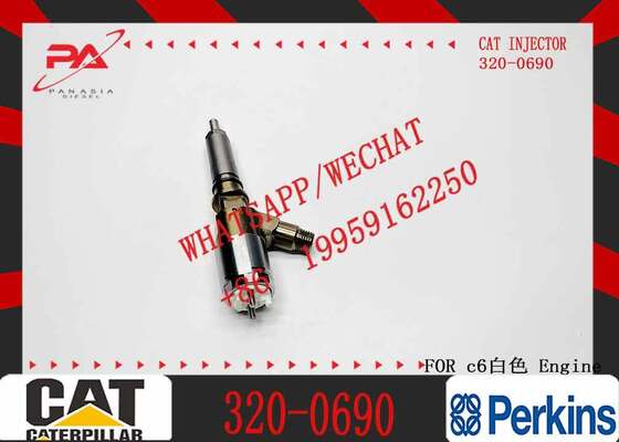 C4.2 C6.6 C7 Diesel Engine Parts Fuel Injector 2645A749 320-0690 3200690 10R-7673 Excavator Spare Parts for C-ATERPILLAR 320D