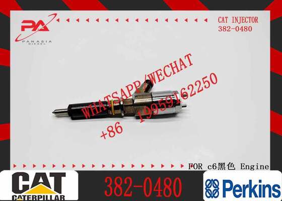 Excavator Parts Diesel C6 Engine Fuel Injector 320-0680 2645A709 295-9130 382-0480 282-0490 New for Excavator