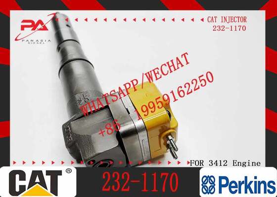 New 3412 Diesel Engine Fuel Injector 111-7916 198-4752 20R-5392 198-6877 232-1170 for Excavator Parts Condition New