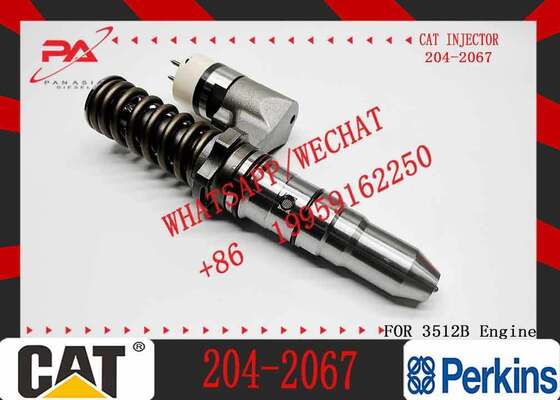 Excavator Parts 3512B Diesel Engine New Fuel Injector 204-2067 229-1631 245-8272 246-1854 250-1311 for Excavator