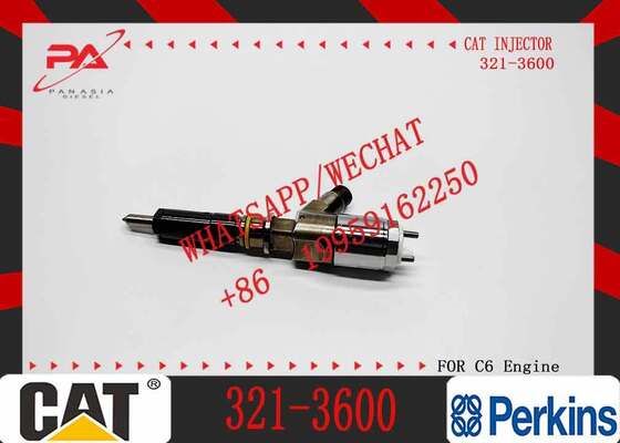 Electric Parts C6.4 C6.6 Diesel Engine Fuel Injector 320-0677 321-3600 for E320D E323D