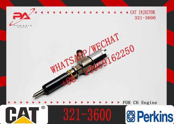 Electric Parts C6.4 C6.6 Diesel Engine Fuel Injector 320-0677 321-3600 for E320D E323D