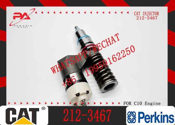 Fuel Injector 212-3465 10R-0961 212-3467 10R-1259 223-5327 10R-1256 Fits for C10 Engine Excavator Truck Parts