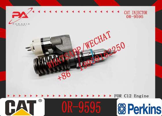 Excavator Parts Diesel C12 Engine Injector 208-9160 0R-9595 1OR-1814 OR-4987 161-1785 New Stainless Steel Injector for Excavator