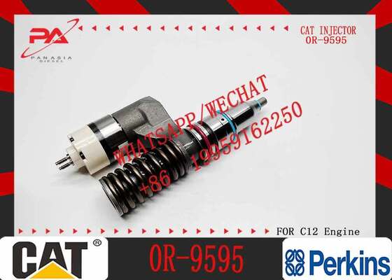 Excavator Parts Diesel C12 Engine Injector 208-9160 0R-9595 1OR-1814 OR-4987 161-1785 New Stainless Steel Injector for Excavator