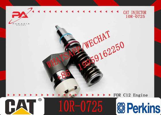 Construction Machinery Spare Parts Diesel Fuel Injector 212-3464 10R-0725 2123464 10R0725 for Diesel C10 C12 Engine Parts