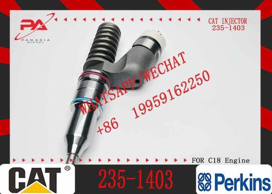 New 211-3023 235-1401 235-1403 235-1400 Common Rail Fuel Injector for C15 C18 C27 C32 3406E Excavator Diesel Type