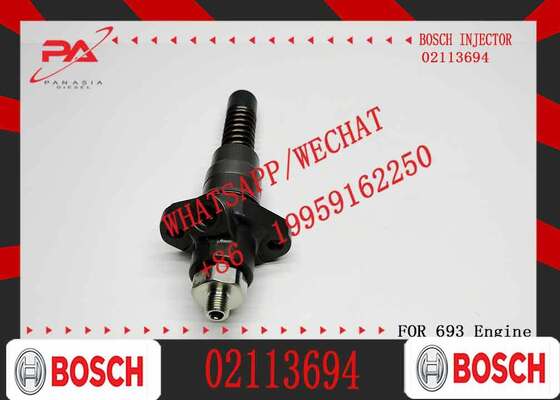 0414693005 Fuel Injector for EC210D Excavator D5E Engine 02113694 2113694 0986437