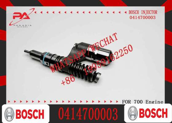 Genuine Diesel Common Rail Fuel Injector 0414700003, 0414700009, 500380884, 2998542, 5237177