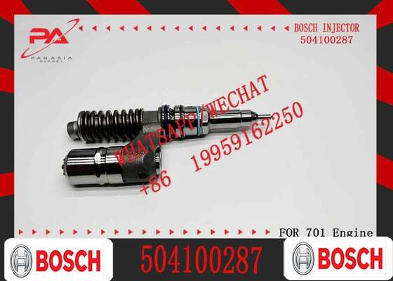 High-quality Auto Parts Common Rail Fuel Injector 0414700010 504100287 0986441120 2995486