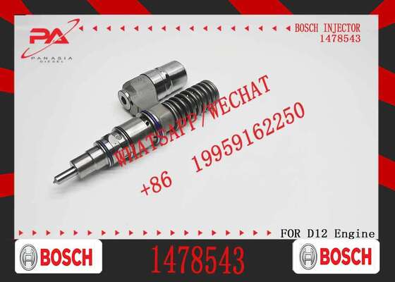 Common Rail Diesel Unit Fuel Injector Assembly 1478543 1440579 1942702 1440580 1420379 0414701019 for Scania DC12 DC16 Engine P340 10.6d