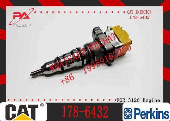 Diesel Fuel Injector for 3216 Excavator 3126E 3126B Common Rail Injector 178-6432 10R-9348 188-1320 10R-9237