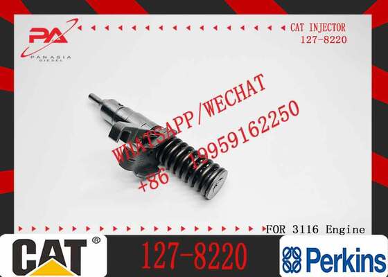 Excavator Parts Suppliers 3116 Fuel Injector 7E-7607 127-8220 127-8222 1278222 for C-aterpillar 3116 Engine