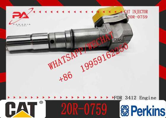 CAT 3412 Truck Engine Fuel Injector 198-4752 104-3377 20R-0759 for Spray Valve System Spare Parts