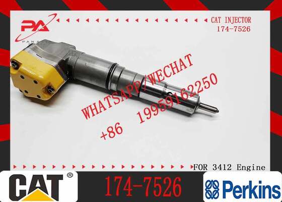 Excavator Parts Engine 3408 3412 Fule Injetor 232-1173 232-1183 232-1168 174-7528 174-7526