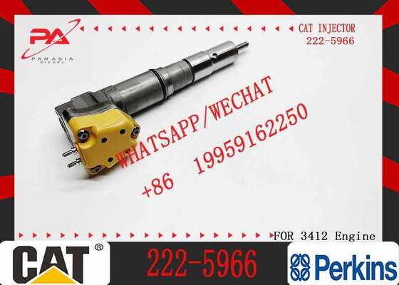 Excavator Accessories Fuel Injector 104-3377 0R-8786 126-0499 222-5966 for Cat Spares 3126B 3126E for Construction Machinery