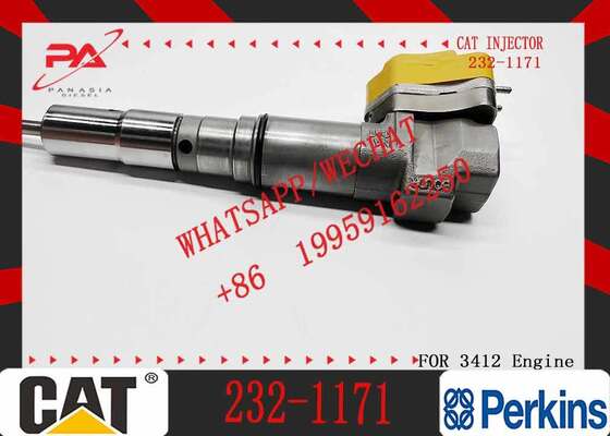 New 3412E 3408 Diesel Fuel Injector for Excavator Engine Parts 232-1171 10R-1267 232-1183 10R-1266 4CR01974