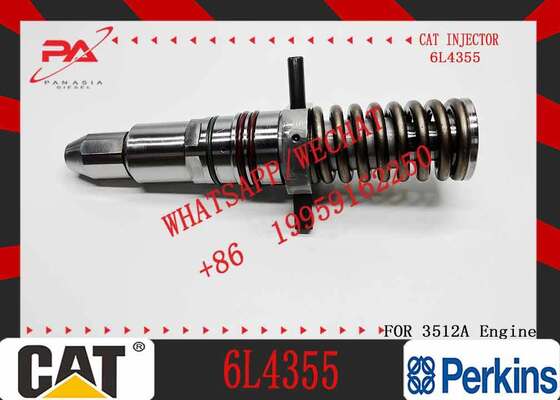 New Condition Diesel Engine Injector for C3512A Common Rail Model 7E6408 4P9077 7C4148 6L4355 0R-8338 10R-1252