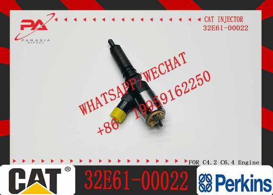 Common Rail 326-4740 Fuel Injector 32E61-00022 2959140 295-9140 for Perkins C4.2 315D 318D 319D Excavator Diesel Engine