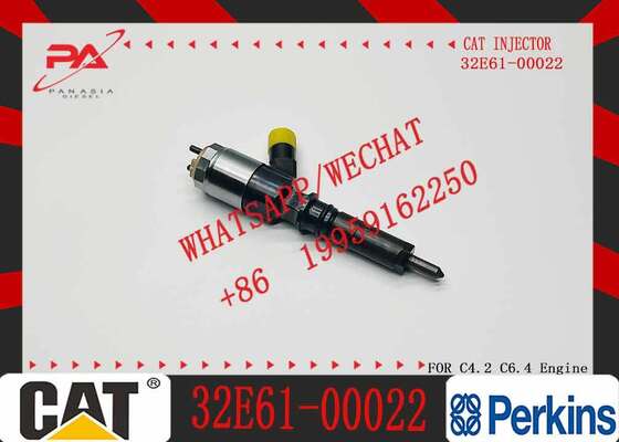 Common Rail 326-4740 Fuel Injector 32E61-00022 2959140 295-9140 for Perkins C4.2 315D 318D 319D Excavator Diesel Engine