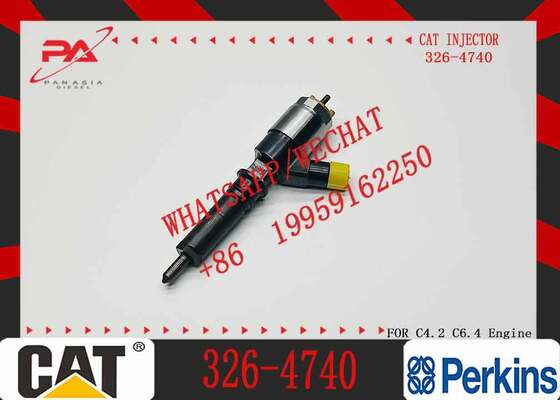 Common Rail 326-4740 Fuel Injector 32E61-00022 2959140 295-9140 for Perkins C4.2 315D 318D 319D Excavator Diesel Engine
