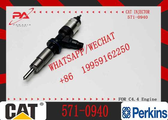 New C4.4 Engine Diesel Common Rail Injector Model 571-0940 295700-1200 418-3229 295050-1810 370-7287 295050-0421