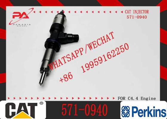 New C4.4 Engine Diesel Common Rail Injector Model 571-0940 295700-1200 418-3229 295050-1810 370-7287 295050-0421