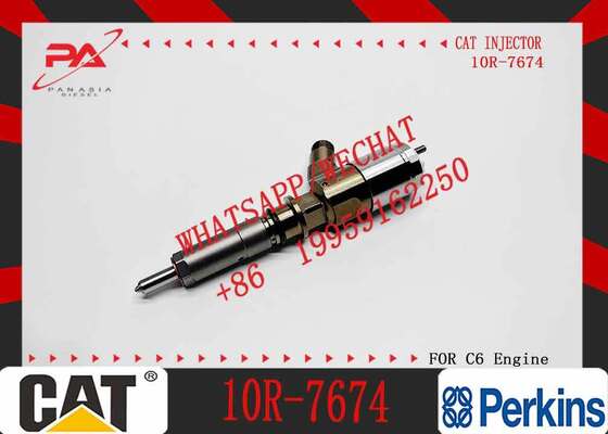 New Diesel diesel Pump Common Rail Fuel Injector 10R-7674 10R7674 2645A751 for C6.6 Engine in Stock