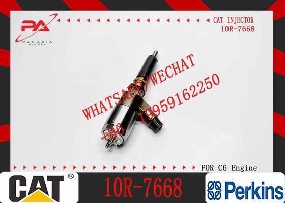 China-Made New Common Rail Diesel Fuel Injector 321-0990 2645a743 10R-7668 for Diesel Engine C6.6 320D