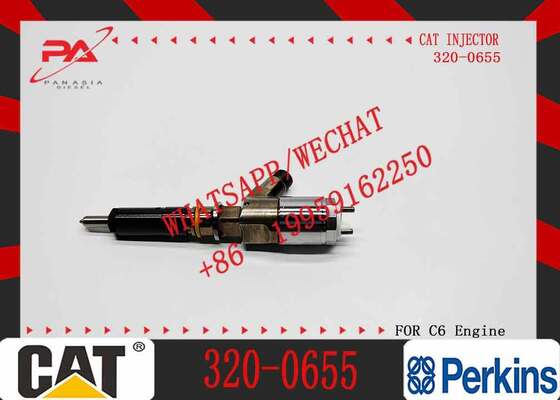 2645A751 C6.6 Engine Diesel Inyector Common Rail Fuel Injector 320-0655 10R-7674 2645A751