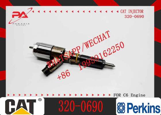 High Quality diesel Engine Spare Excavator 2645A749 Injector 320-0690 Fuel Injector Common Rail Injector CAT320D C6.6