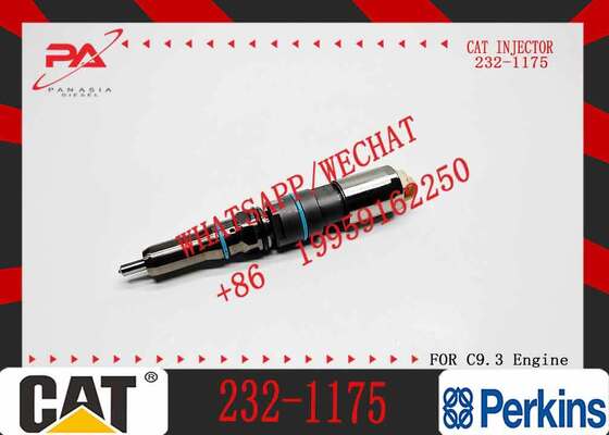 New Diesel Common Rail Fuel Injector 232-1171 10R-1267 232-1173 232-1175 for Sprayer Excavator 3412 Truck Parts Steel Excavator Truck Parts Steel